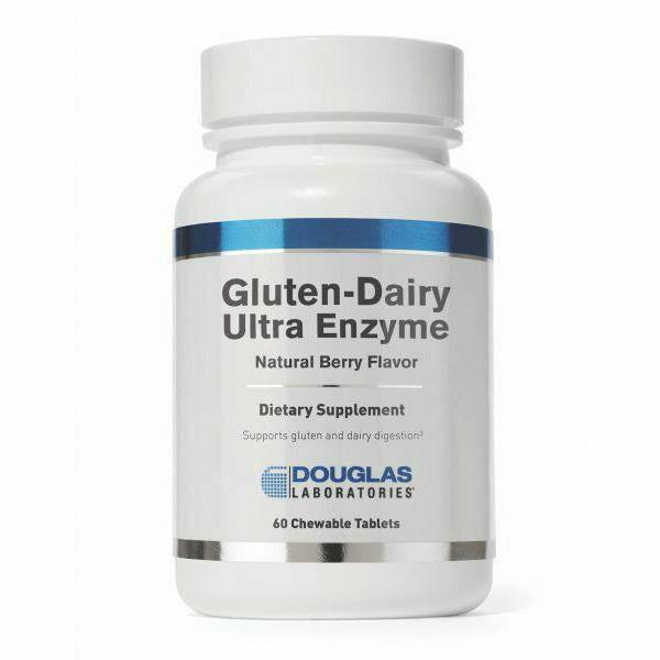 Douglas Laboratories, Gluten-Dairy Ultra Enzyme 60 tabs