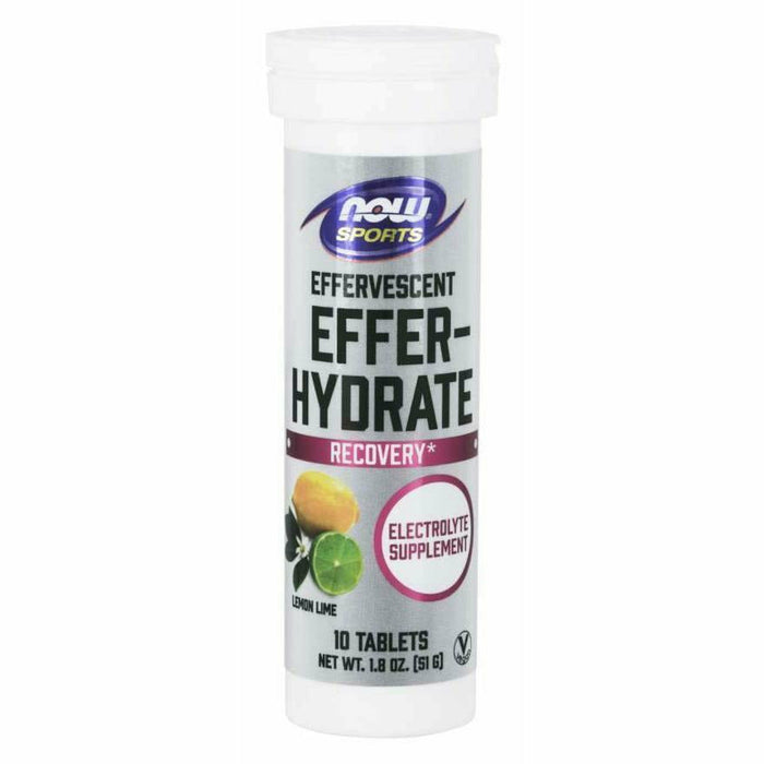 Effer-Hydrate Lemon Lime 10 Tabs By Now