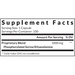 Seriphos 100 Capsules by InterPlexus Supplement Facts Label