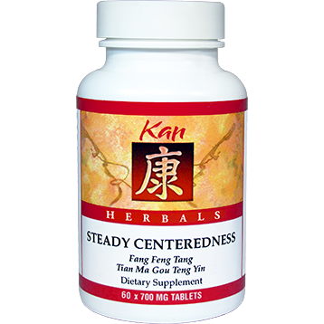 Steady Centeredness 60 tabs by Kan Herbs