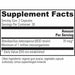 Global Health, Latero-Flora 60 capsules Supplement Facts Label