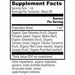 Global Healing, Prostate Health 2 fl. oz. Supplement Facts Label