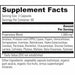 Global Healing, VeganZyme 120 capsules Supplement Facts Label