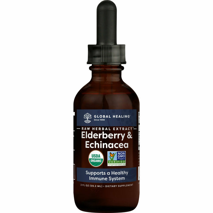 Global Healing, Elderberry & Echinacea 2 fl. oz.