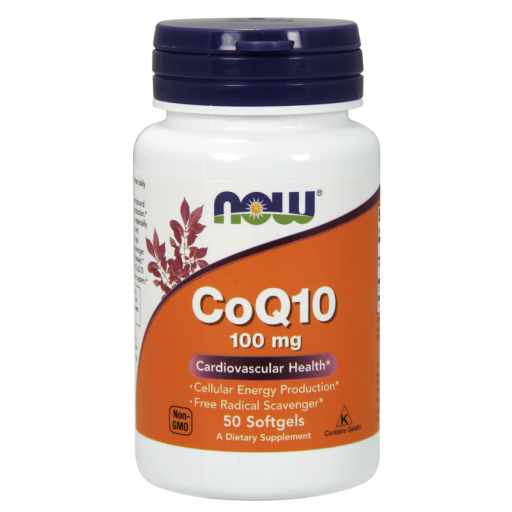 NOW, CoQ10 100 mg 50 softgels