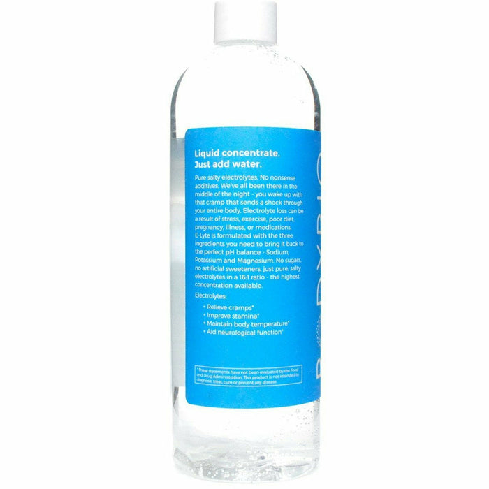 Balanced Electrolyte Concentrate 16 oz by BodyBio Product information Label