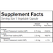 i-Throid 6.25 mg 90 vcaps by RLC Labs Supplement Facts Label
