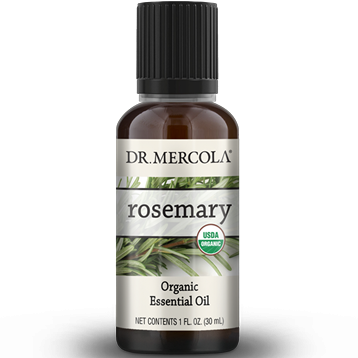Organic Rosemary Essential Oil 1 fl oz by Dr. Mercola