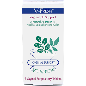 V-Fresh 6 suppository tabs by Vitanica