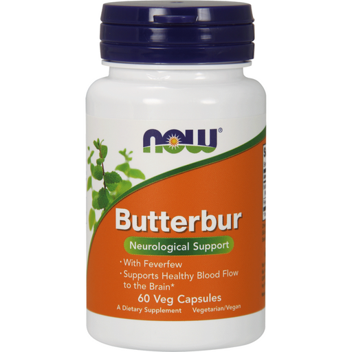 NOW, Butterbur 75 mg 60 vcaps