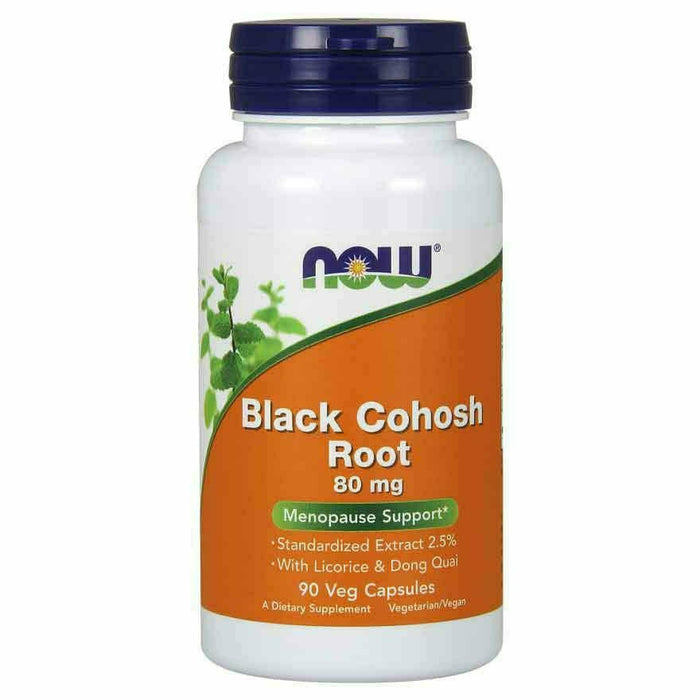 NOW, Black Cohosh Extract 80 mg 90 caps