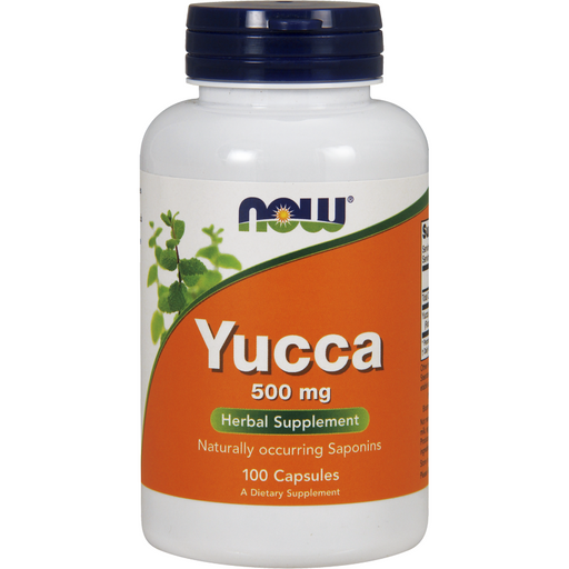 NOW, Yucca Root 500 mg 100 caps
