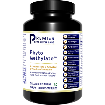 Premier Research Labs, Phyto Methylate Premier 60 caps