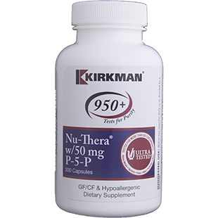 Nu-Thera with 50 mg P-5-P 300 caps by Kirkman Labs