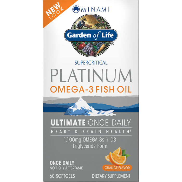 Platinum Omega 3 Fish Oil By Garden Of Life