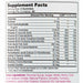 Chapter One, M is for Multi 60 gummies Supplement Facts Label