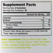 F is for Fiber 60 gummies Supplement Facts Label