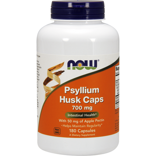 NOW, Psyllium Husk Caps 700 mg 180 caps