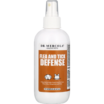 Flea and Tick Defense Spray 8 fl oz by Dr. Mercola