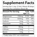 ConcenTrace Trace Mineral Drops (Glass) 4 oz by Trace Minerals Research Supplement Facts Label