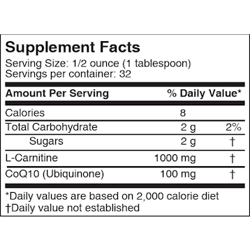 Liquid L-Carnitine CoQ10 16 fl oz - Dr.'s Advantage | Blue Sky Vitamin Liquid L-Carnitine CoQ10 16 fl oz - Dr.'s Advantage | Blue Sky Vitamin