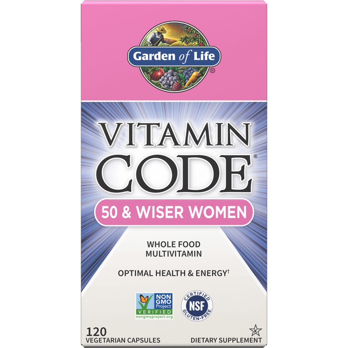 Vitamin Code 50 & Wiser Women By Garden Of Life