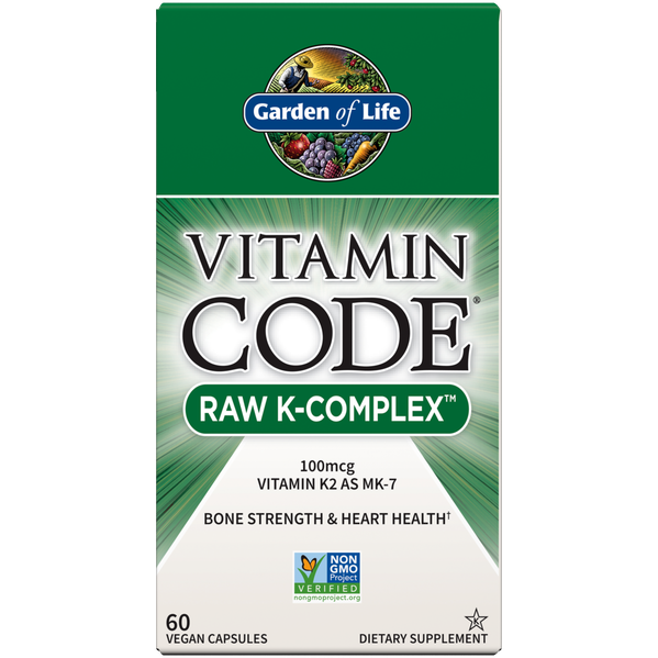 Vitamin Code RAW K-Complex 60 vcaps By Garden Of Life