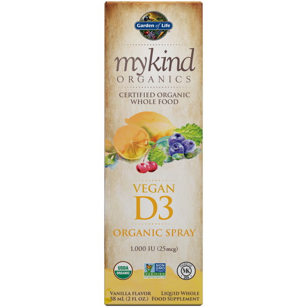 Vegan D3 Spray Organic 2 oz by Garden Of Life