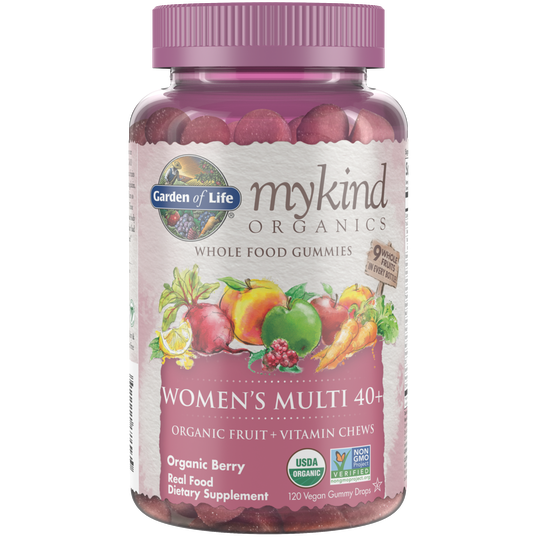 Mykind Womens 40+ Multi-Berry 120 Gummy by Garden of Life