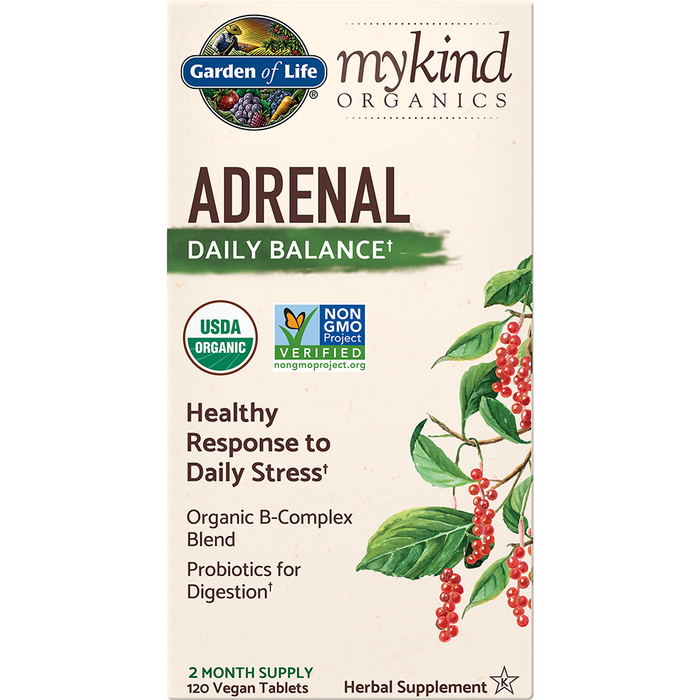 Adrenal Daily Balance Organic By Garden Of Life