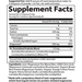 Dr. Formulated Whole Food Magnesium: Orange 14.8 oz by Garden of Life Supplement Facts Label