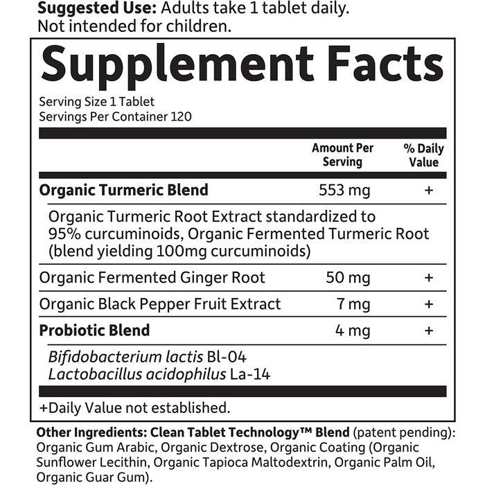 Extra Strenth Turmeric Orig By Garden Of Life