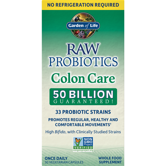 RAW Probiotics Colon Care ST By Garden Of Life