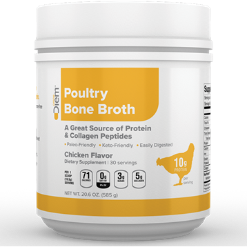 Diem, Poultry Bone Broth Chicken Flavor 20.6 oz