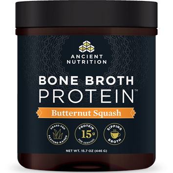 Ancient Nutrition, Bone Broth Protein - BN Squash 15.7 oz