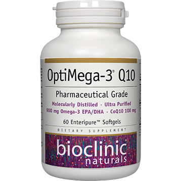 Bioclinic Naturals, Optimega-3 Q10 60 Softgels