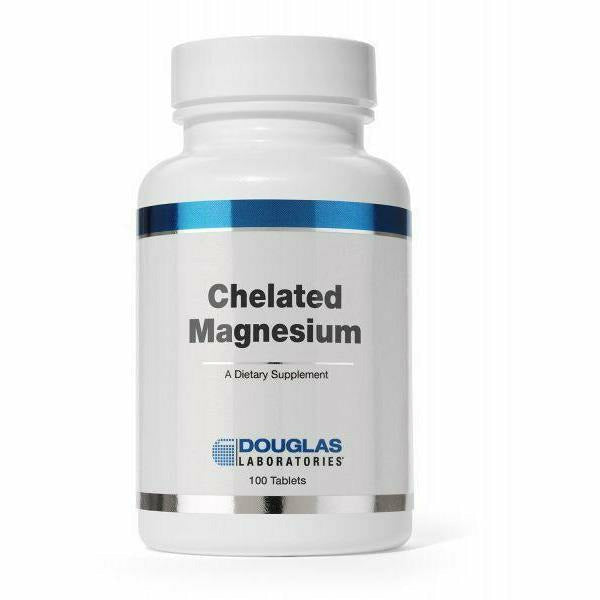 Douglas Labs, Chelated Magnesium 100 mg 100 tabs
