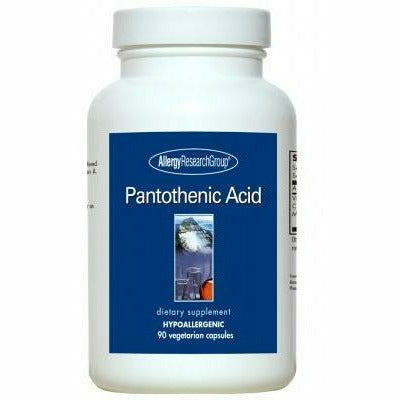 Allergy Research Group, Pantothenic Acid 500 mg 90 caps
