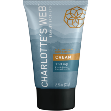 Hemp Infused Cream with CBD 750 mg 2.5 oz. by Charlotte's Web