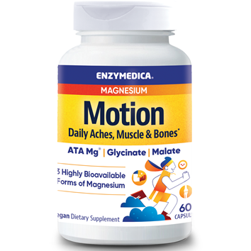 Enzymedica, Magnesium Motion 60 caps