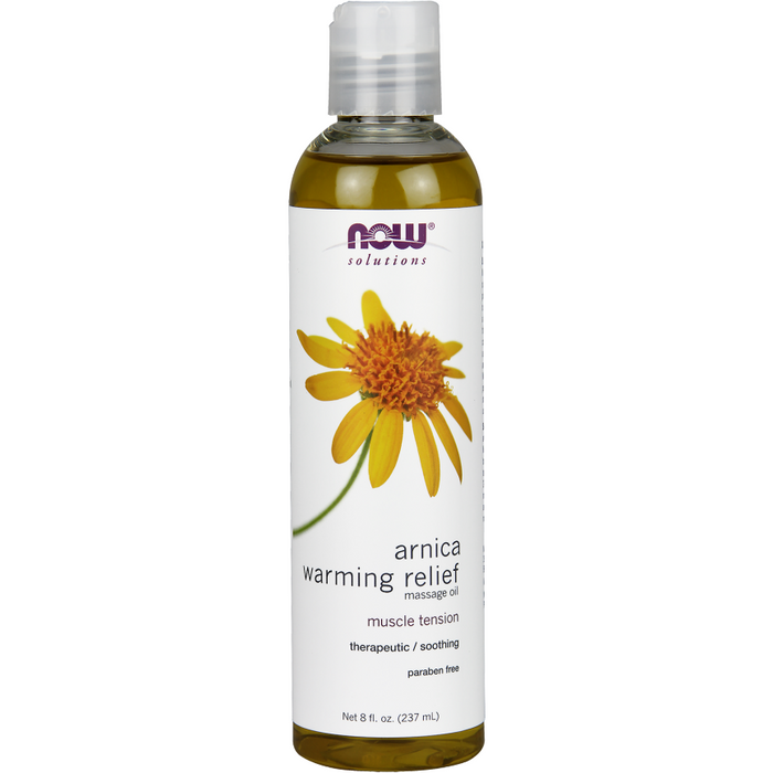 NOW, Arnica Warming Relief Oil 8 fl oz