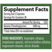 Betaine TMG 60 caps by BrainMD Supplement Facts Label