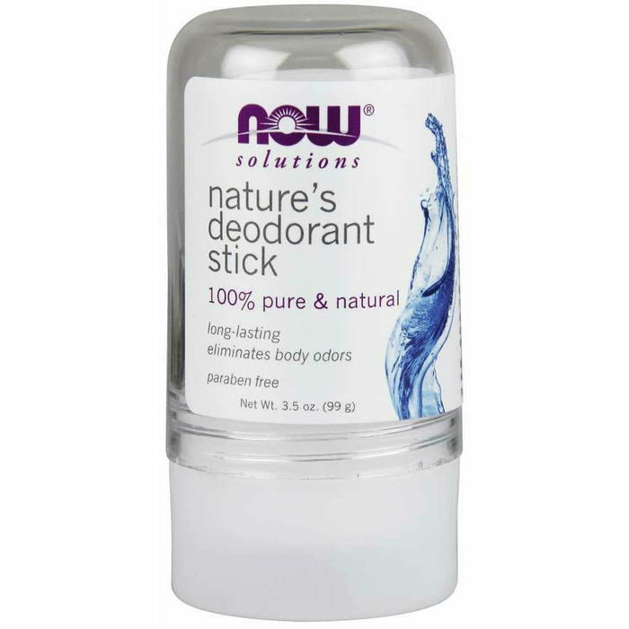 Natures Deodorant Stick (Stone) 3.5 Oz By Now