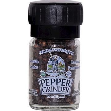 Celtic Sea Salt, Pepper Grinder Refillable 1.1 Oz