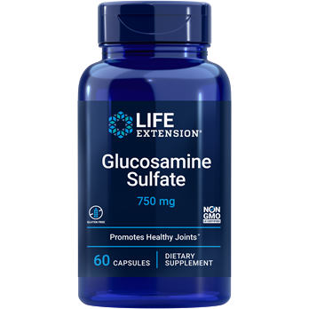 Glucosamine Sulfate 750 mg 60 caps by Life Extension