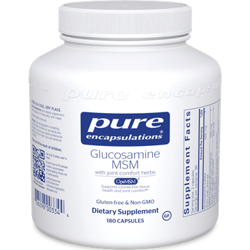 Pure Encapsulations, Glucosamine MSM w/Joint Comfort 180 capsules