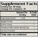 Wise Woman Herbals, Thyroid I 2 fl. oz. Supplement Facts Label