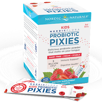 Kids Probiotic Pixies Rad Berry 30 Pkts By Nordic Naturals