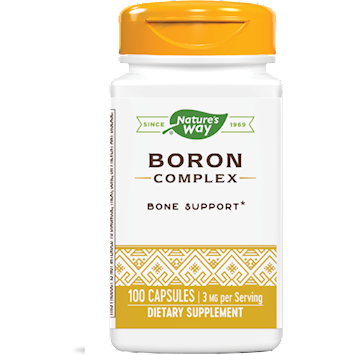 Nature's Way, Boron Complex 3 mg 100 caps 