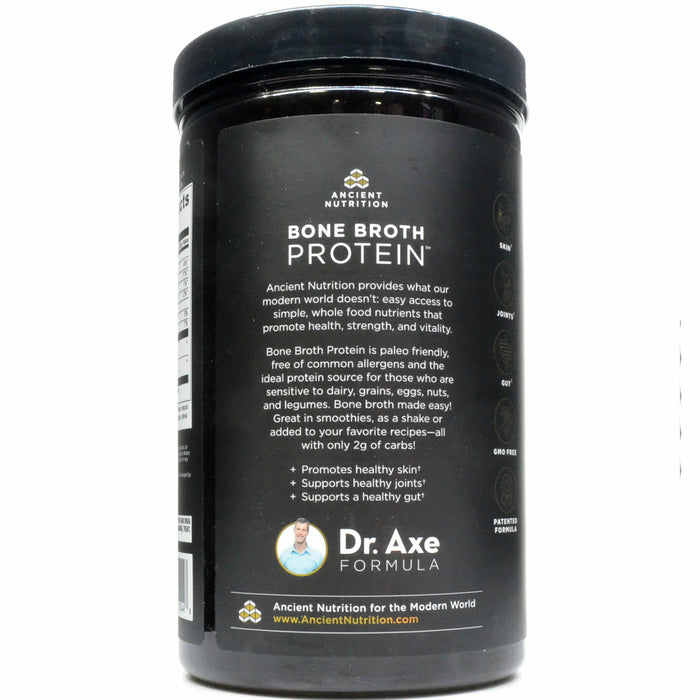 Bone Broth Protein Beef Salted Caramel 20 serv By Ancient Nutrition